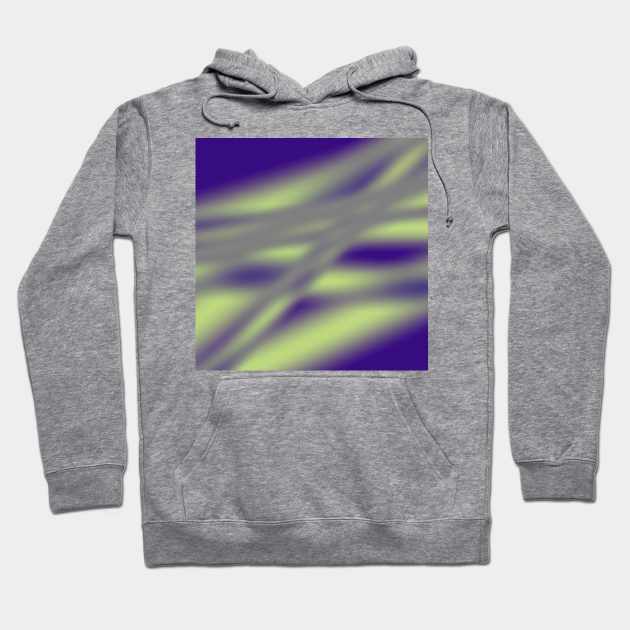 blue yellow white abstract texture art Hoodie by Artistic_st